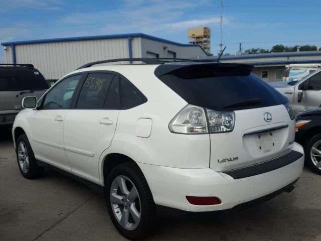 2T2HK31U07C017781 - 2007 LEXUS RX 350 WHITE photo 3