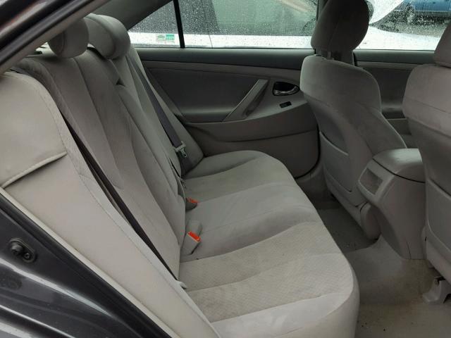 4T1BE46K89U885513 - 2009 TOYOTA CAMRY BASE GRAY photo 6