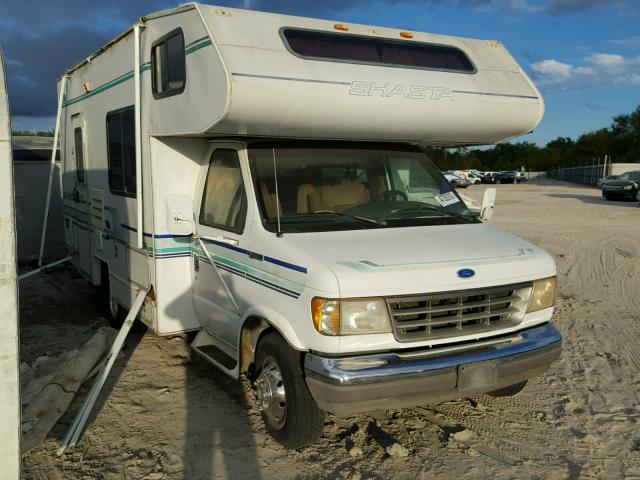 1FDKE30G1RHC11470 - 1994 FORD ECONOLINE WHITE photo 1