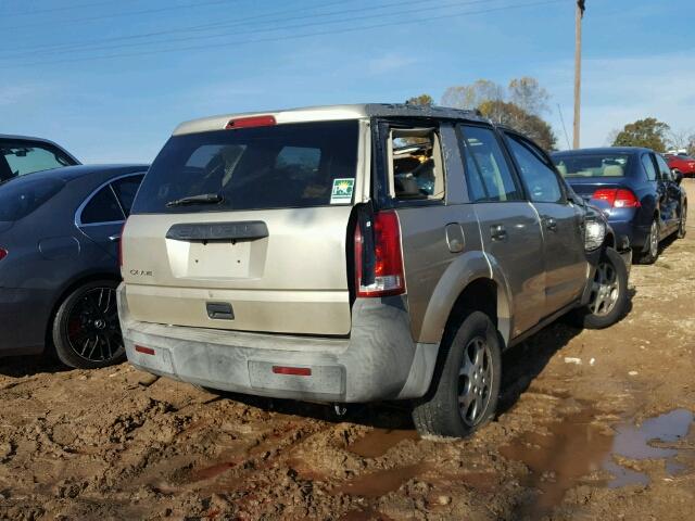 5GZCZ23D72S819252 - 2002 SATURN VUE TAN photo 4