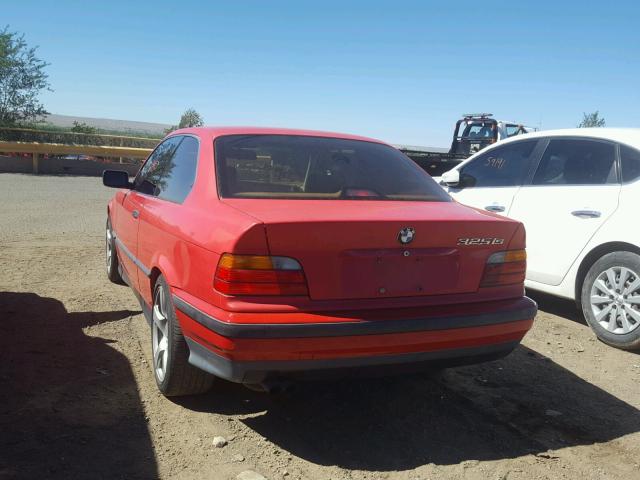 WBABF4314NEK02060 - 1992 BMW 325 IS AUT RED photo 3