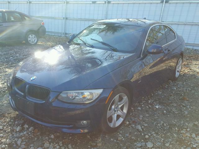 WBAKF9C58DE672655 - 2013 BMW 335 XI BLUE photo 2