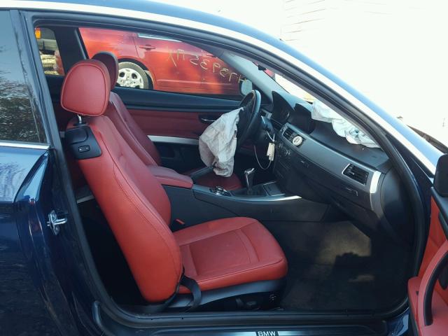 WBAKF9C58DE672655 - 2013 BMW 335 XI ლურჯი ფოტო 5