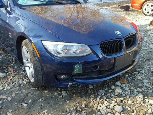 WBAKF9C58DE672655 - 2013 BMW 335 XI BLUE photo 9