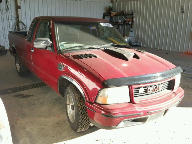 1GTCS19W3Y8183573 - 2000 GMC SONOMA BURGUNDY photo 1