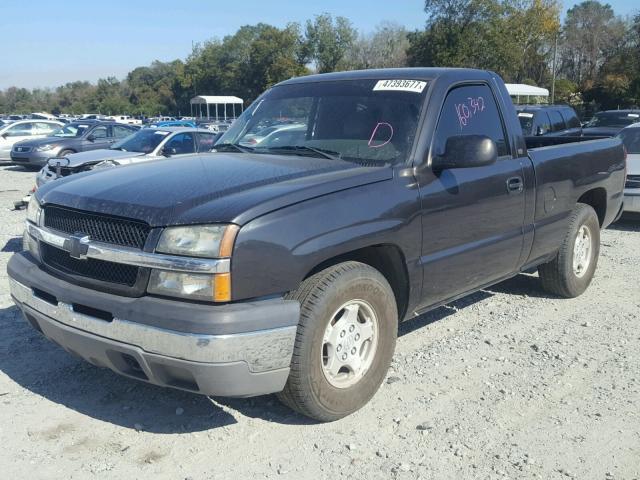 1GCEC14V64Z344412 - 2004 CHEVROLET SILVERADO GRAY photo 2