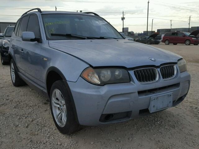 WBXPA93446WG85551 - 2006 BMW X3 3.0I BLUE photo 1