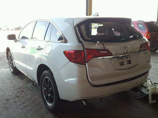 5J8TB4H53EL022631 - 2014 ACURA RDX TECHNO WHITE photo 3