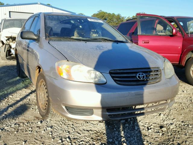 1NXBR32E73Z139866 - 2003 TOYOTA COROLLA CE GOLD photo 1