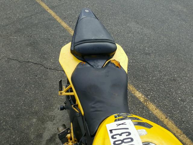 JYARJ16E98A002604 - 2008 YAMAHA YZFR6 YELLOW photo 6