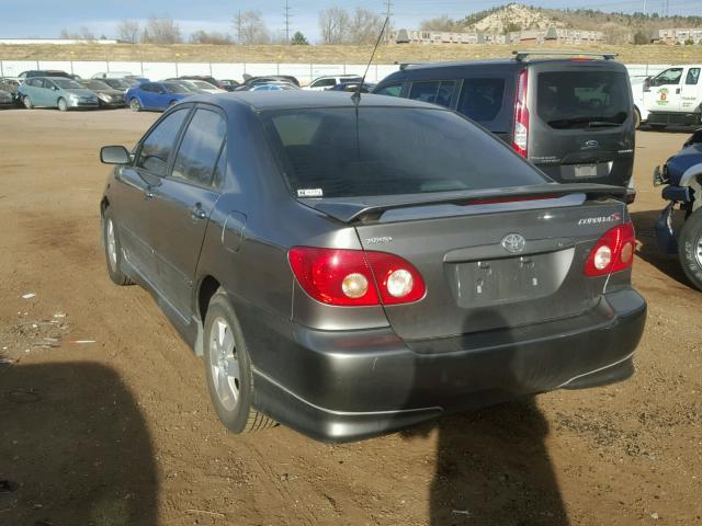 1NXBR30E08Z939239 - 2008 TOYOTA COROLLA CE GRAY photo 3