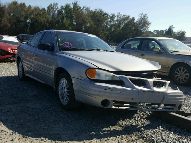 1G2NG52E8YM836820 - 2000 PONTIAC GRAND AM S SILVER photo 1