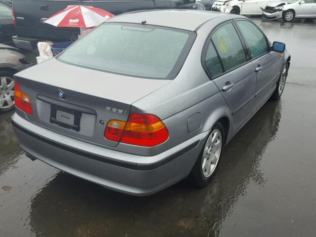 WBAET37463NJ35477 - 2003 BMW 325 I GRAY photo 4