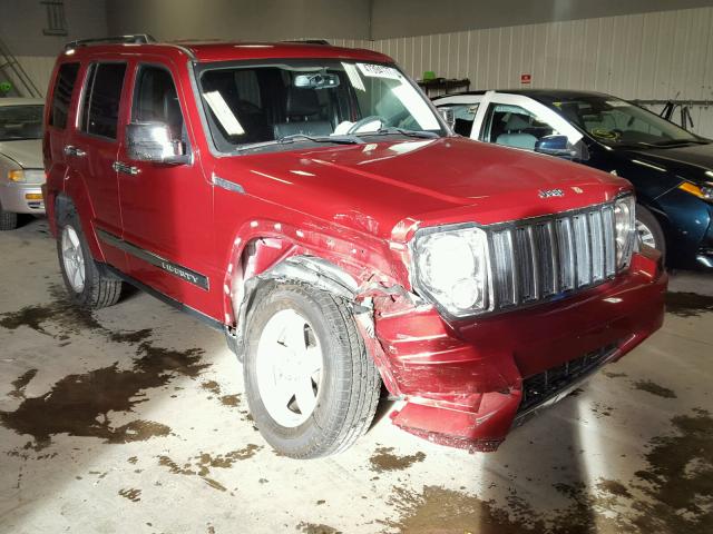 1C4PJMCK0CW152457 - 2012 JEEP LIBERTY LI RED photo 1