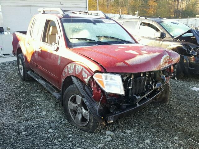 1N6AD07W46C462178 - 2006 NISSAN FRONTIER C RED photo 1