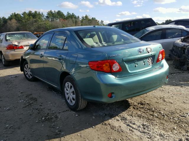 JTDBU4EE7A9096604 - 2010 TOYOTA COROLLA BA GREEN photo 3