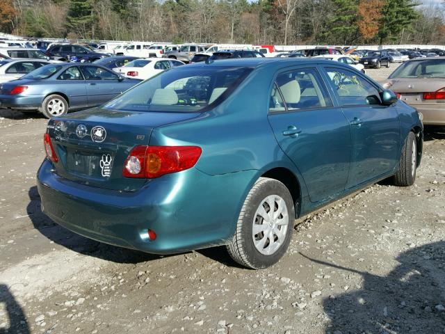 JTDBU4EE7A9096604 - 2010 TOYOTA COROLLA BA GREEN photo 4