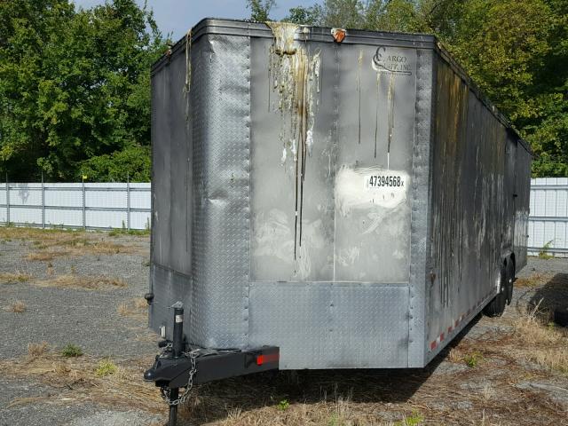 4D6EB3120HC047663 - 2017 CARGO TRAILER SILVER photo 2