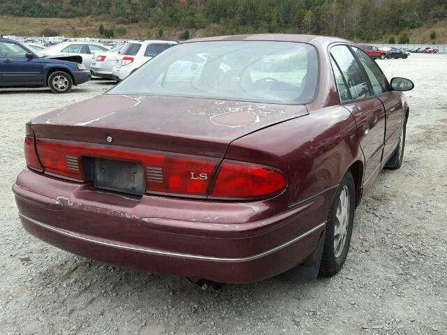 2G4WB52K6W1584865 - 1998 BUICK REGAL LS BURGUNDY photo 4