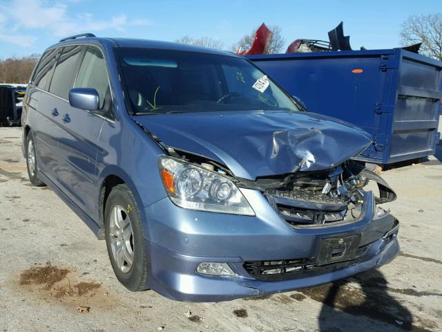 5FNRL38856B063423 - 2006 HONDA ODYSSEY TO BLUE photo 1