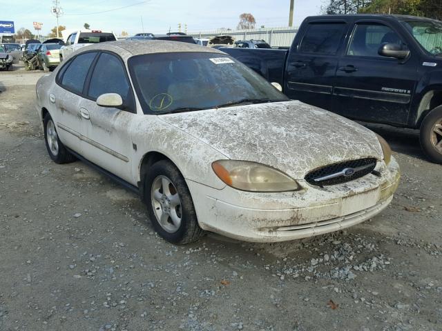 1FAFP55S6YA187530 - 2000 FORD TAURUS SES WHITE photo 1