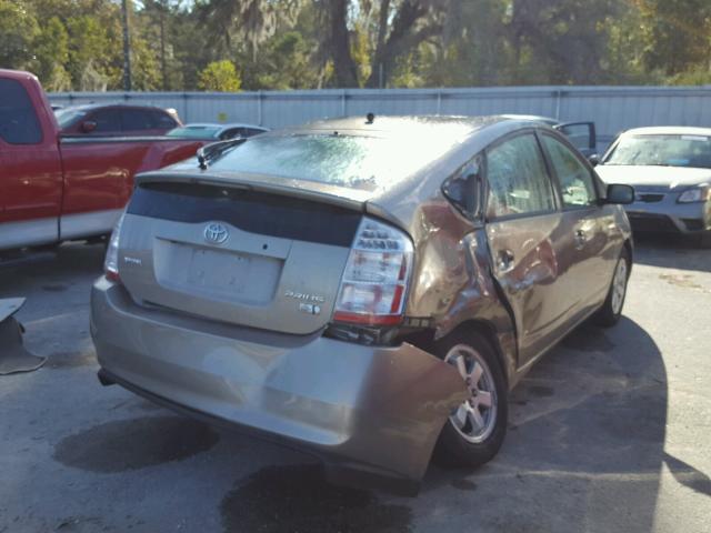 JTDKB20UX63154739 - 2006 TOYOTA PRIUS GOLD photo 4