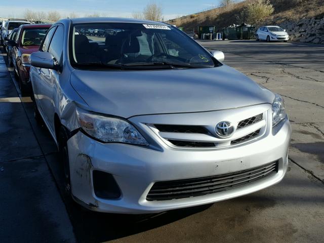 JTDBU4EE0B9157289 - 2011 TOYOTA COROLLA BA SILVER photo 1