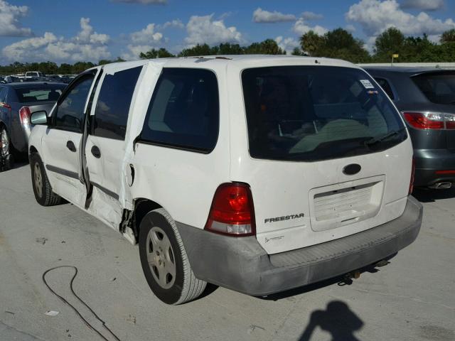 2FTZA54645BA70770 - 2005 FORD FREESTAR WHITE photo 3