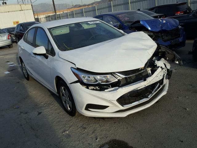 3G1BC5SM0HS555752 - 2017 CHEVROLET CRUZE LS WHITE photo 1