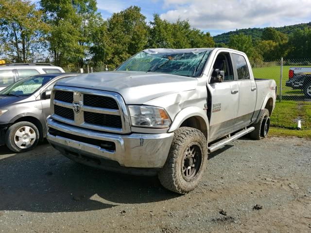 3C6UR5DL4EG203850 - 2014 RAM 2500 SLT SILVER photo 2