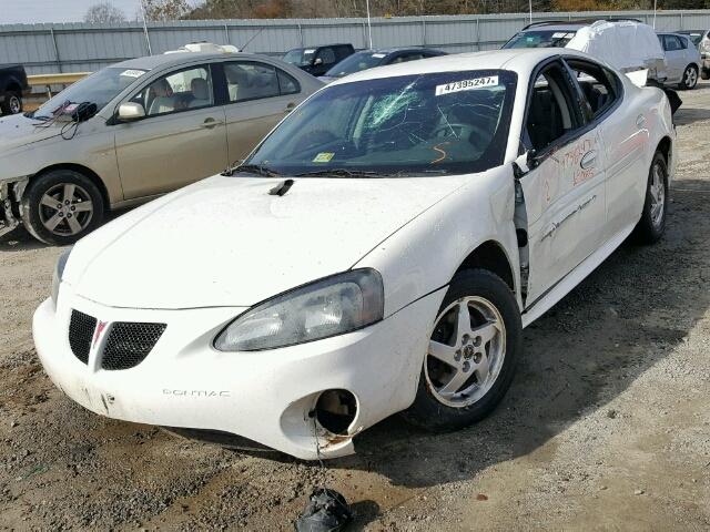 2G2WP522541367847 - 2004 PONTIAC GRAND PRIX WHITE photo 2