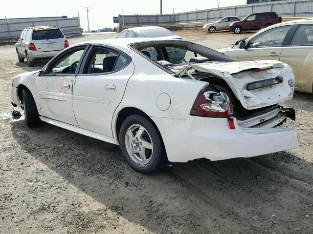 2G2WP522541367847 - 2004 PONTIAC GRAND PRIX WHITE photo 3