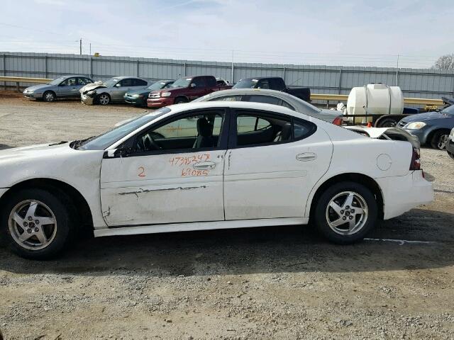 2G2WP522541367847 - 2004 PONTIAC GRAND PRIX WHITE photo 9