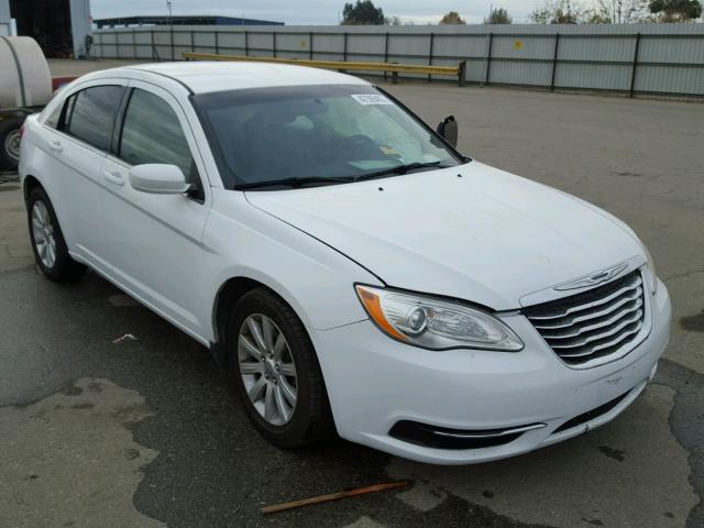 1C3CCBBB4CN163728 - 2012 CHRYSLER 200 TOURIN WHITE photo 1