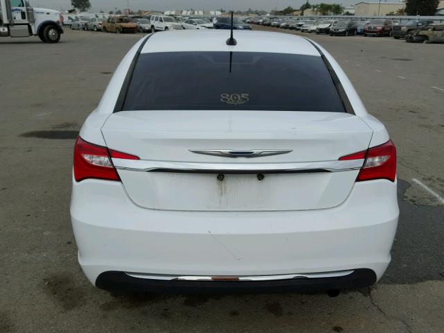 1C3CCBBB4CN163728 - 2012 CHRYSLER 200 TOURIN WHITE photo 10