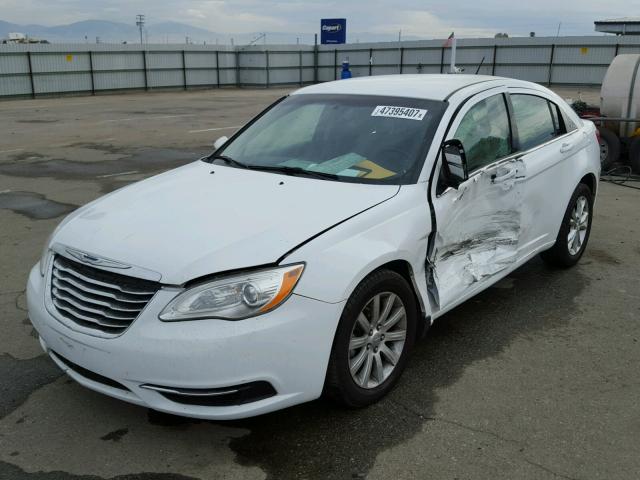 1C3CCBBB4CN163728 - 2012 CHRYSLER 200 TOURIN WHITE photo 2