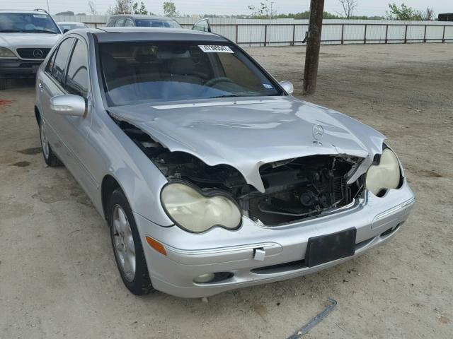 WDBRF61J63F334209 - 2003 MERCEDES-BENZ C 240 SILVER photo 1