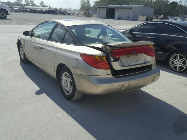 1G8ZY12731Z247147 - 2001 SATURN SC2 TAN photo 3