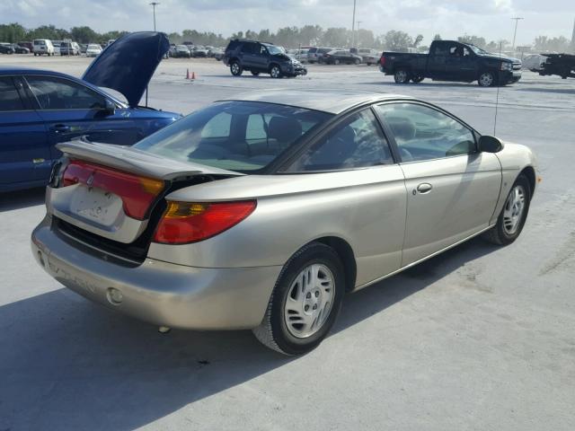1G8ZY12731Z247147 - 2001 SATURN SC2 TAN photo 4