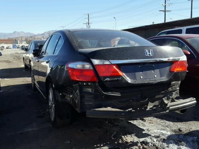 1HGCR2F74FA032506 - 2015 HONDA ACCORD EX BLACK photo 3