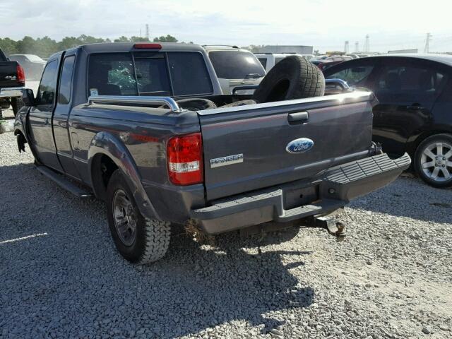 1FTKR1EE2APA35303 - 2010 FORD RANGER SUP CHARCOAL photo 3