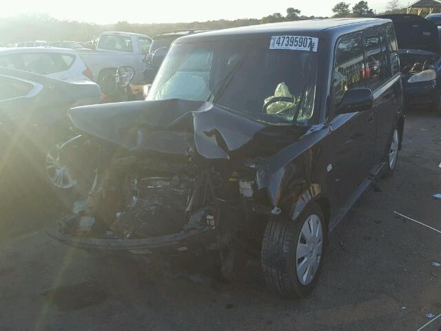 JTLKT324050189245 - 2005 TOYOTA SCION XB Negro foto 2