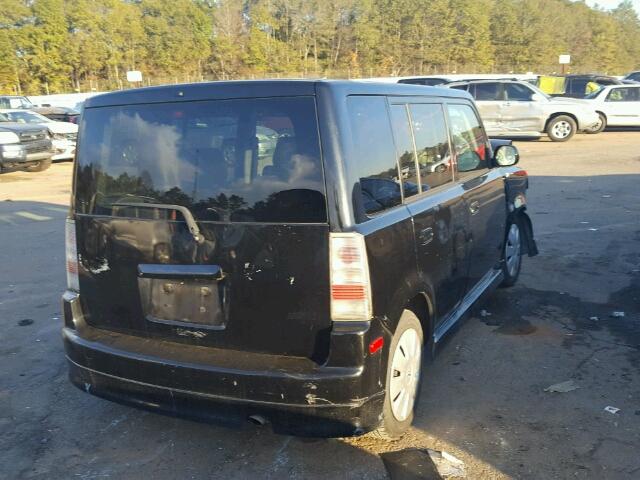 JTLKT324050189245 - 2005 TOYOTA SCION XB Negro foto 4