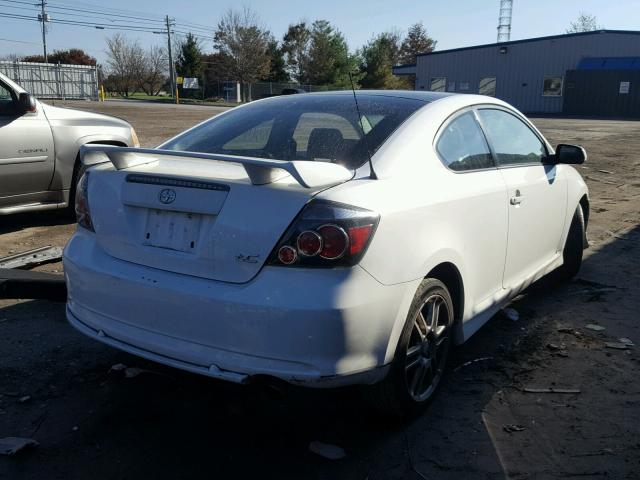 JTKDE167180246301 - 2008 TOYOTA SCION TC WHITE photo 4