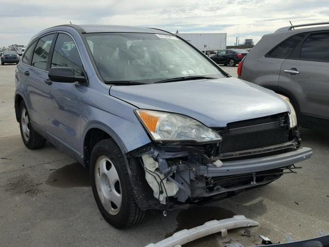 JHLRE38377C072947 - 2007 HONDA CR-V LX BLUE photo 1