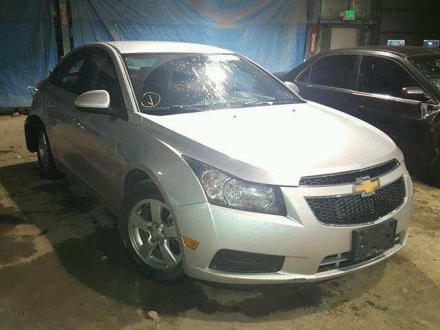 1G1PC5SB2E7434106 - 2014 CHEVROLET CRUZE LT GRAY photo 1