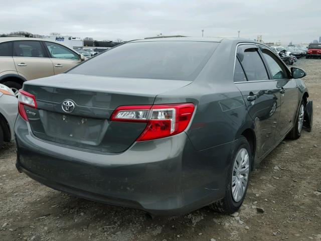 4T1BF1FK1DU648348 - 2013 TOYOTA CAMRY L GRAY photo 4