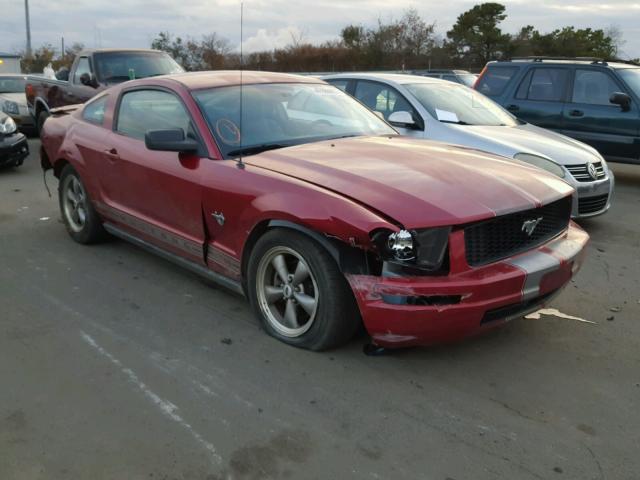 1ZVHT80N995115195 - 2009 FORD MUSTANG RED photo 1