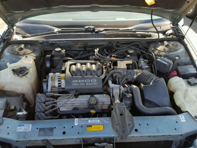 2G4WB52L1S1473563 - 1995 BUICK REGAL CUST BLUE photo 7