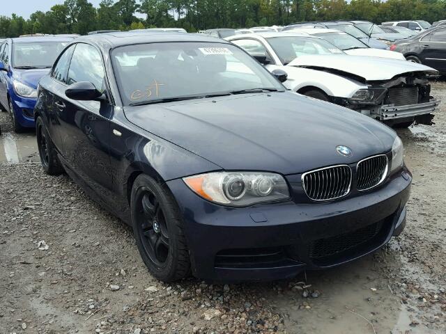 WBAUC73518VF22658 - 2008 BMW 135 I BLUE photo 1